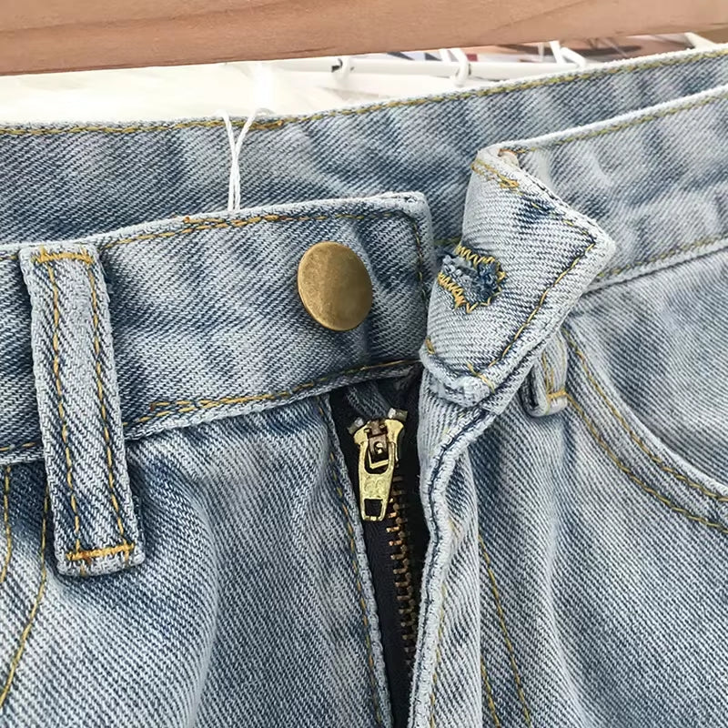 Elevate your summer style with our chic black ruffle top and jeans set! Perfect for casual streetwear vibes! 🌟🖤 #KoreanFashion #SummerStyle.