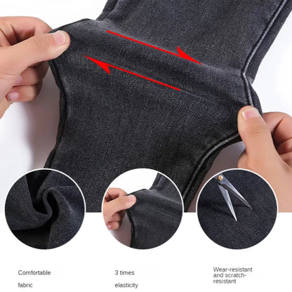 Winter Thick Female Velvet Women High Waist Skinny Jeans Simple Fleece Warm Slim Fit Stretch Ladies Casual Denim Pencil Pants.