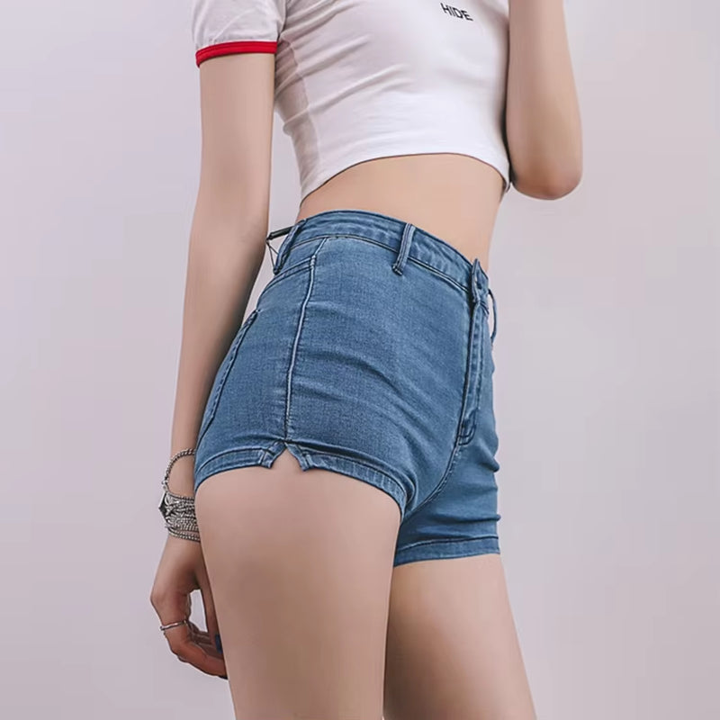 2022 Summer Jeans Mini High Waist Shorts Women Booty Shorts Kawaii Sexy Denim Shorts Feminino Denim Short Mujer.