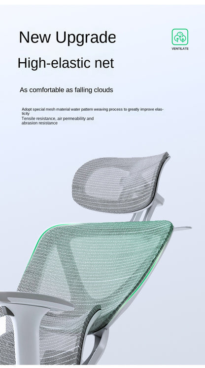 Uvr inländische bequeme sitzende atmungsaktive Mesh Stuhl ergonomisches Design Liegestuhl Büro verstellbare Lordos stütze Stuhl