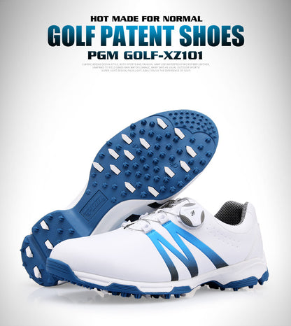 PGM Golf Sports Men's Shoes Waterproof Fashion Casual Sneakers Quick Lacing Breathable Non-Slip XZ101 Wholesale.