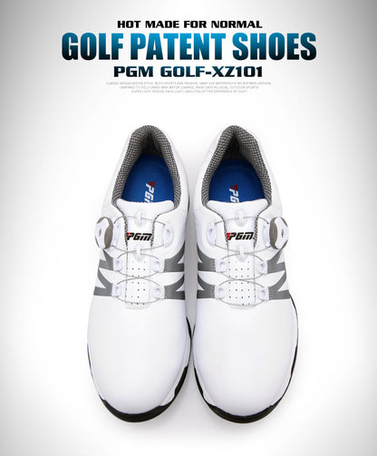 PGM Golf Sports Men's Shoes Waterproof Fashion Casual Sneakers Quick Lacing Breathable Non-Slip XZ101 Wholesale