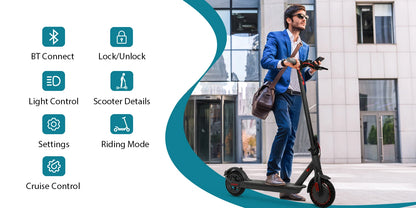 New 2025 AOVOPRO 31KM/H Adults Electric Scooter 36V 350W 25/35KM Long Range 8.5 Inch Dual Brake Folding Electric Kick Scooter