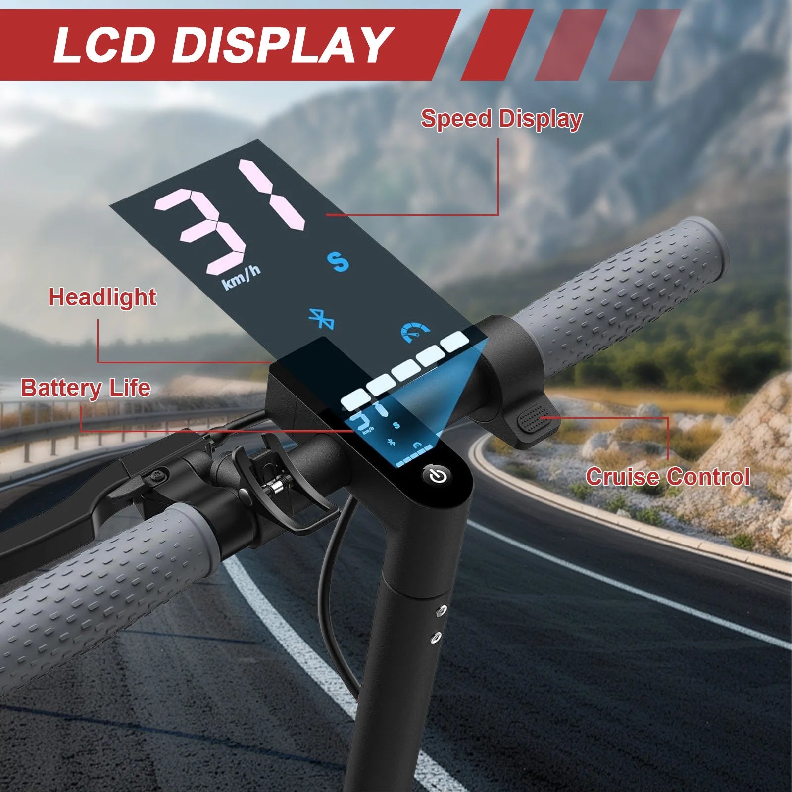 JUICEASE E1 Pro Electric Scooter 350W Motor 500W Peak Power Folding Electric Kick Scooter 36V7.8AH 5.2 Chips 25KM Range EScooter.