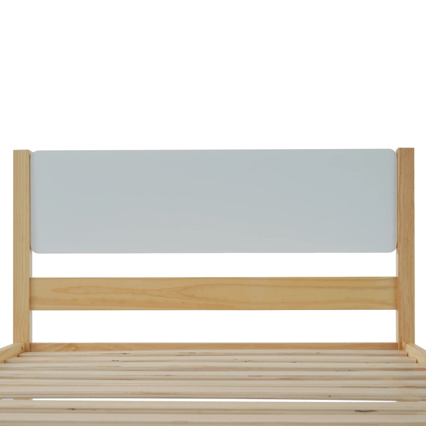 Rosahqnda Einzelbett 90*200cm Doppelbettgestell 140*200cm Holzbett Jugendbett Apartmentbett Gästebett Hauptschlafzimmer, Kiefer