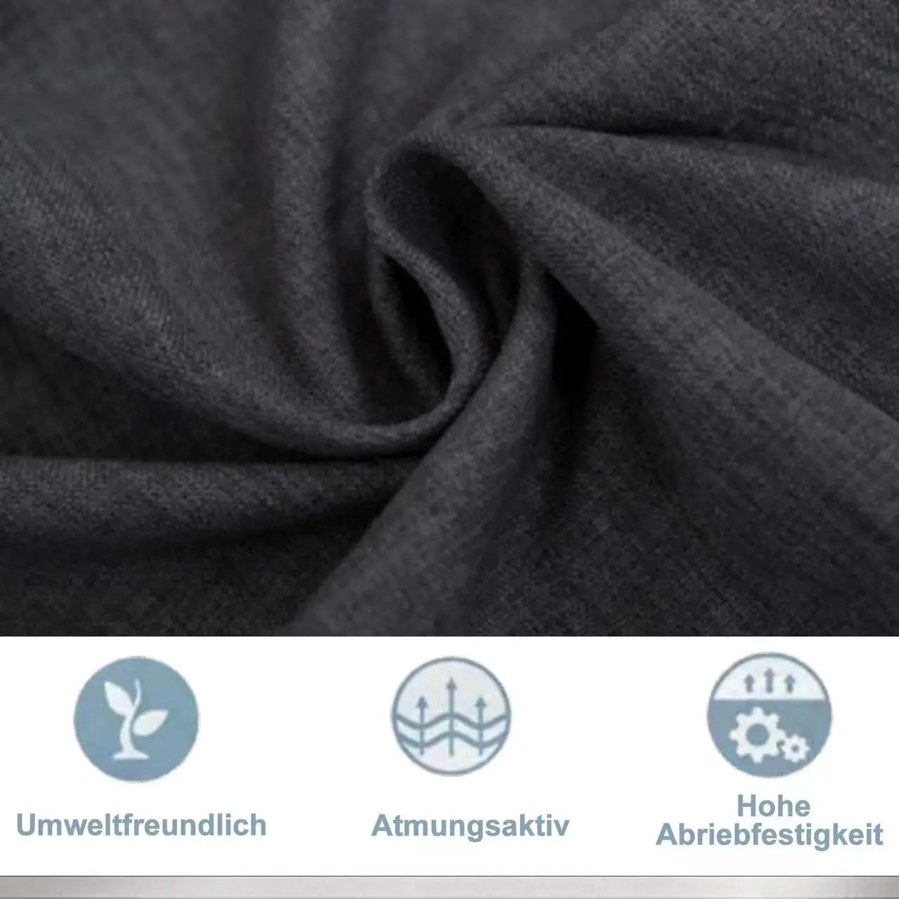 WoodenAura Polsterbett 140×200 cm, Doppelbett mit Stauraum-Kopfteil und Lattenrost, Jugendbett mit LED-Licht und USB-Anschluss