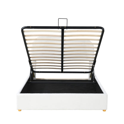 Rosahqnda Komplettschlafzimmer Set,Polsterbett + Bettbänke ,Hydraulisch Doppelbett, Verstellbares Kopfteil