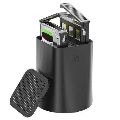 AOOSTAR R1 Mini PC NAS Router, Intel N150 4 Cores Max 3.6GHz, 16GB RAM 512GB SSD, HDMI+Type-C Triple 4K Display, WiFi 6 2*USB3.0.