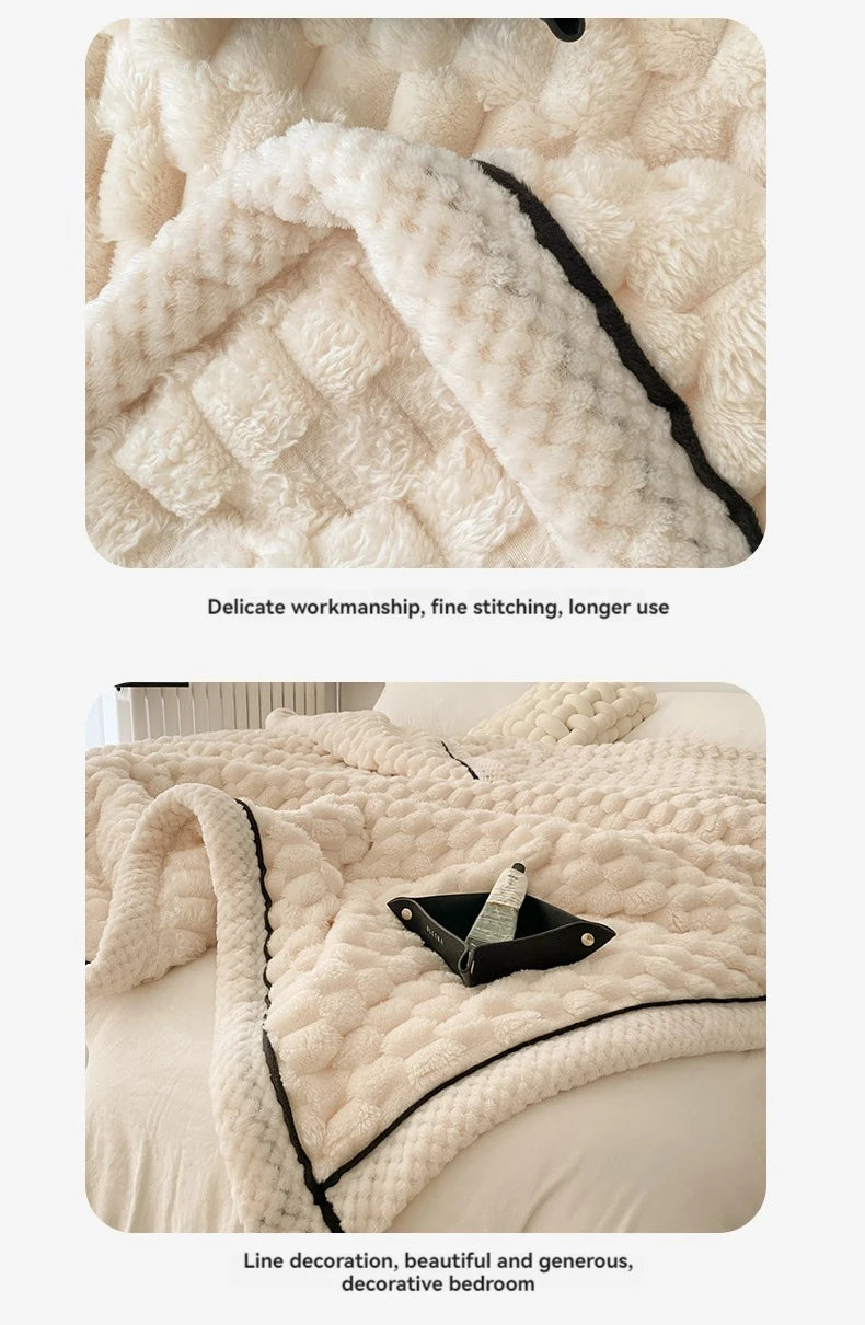 Turtle Velvet Autumn Winter Warm Sleeping Blanket Soft Comfortable Flannel Fleece Blankets for Bed Cozy Fluffy Warmth Blanket.