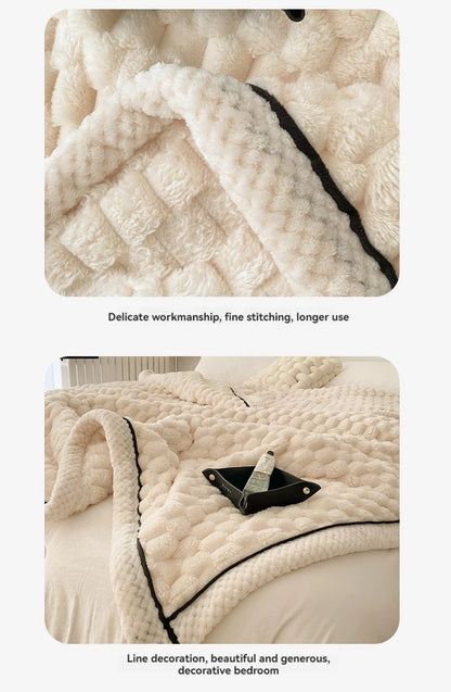 Turtle Velvet Autumn Winter Warm Sleeping Blanket Soft Comfortable Flannel Fleece Blankets for Bed Cozy Fluffy Warmth Blanket.