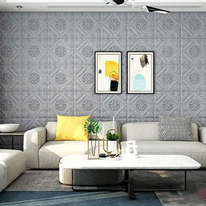 35*35cm Ceiling Roof Decoration Wallpaper Self-adhesive Bedroom 3D Waterproof Background Wall Wallpaper