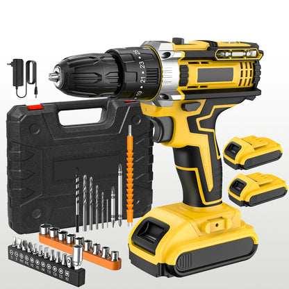 18 V kabelloser elektrischer elektrischer Schlagschrauber, Hammerantrieb, Mini-Wireless-Handstahl-Lithium-Ionen-Akku, Elektrowerkzeug