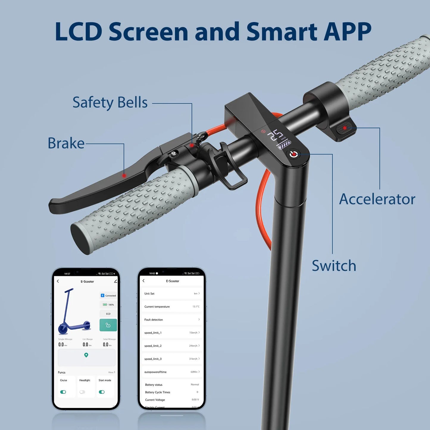 2025 New JUICEASE 7.8-14.5AH Electric Scooter 31/35KM/H 25-45KM Ultra Long Range Smart Aovopro APP Electric Scooter 350/1000W.