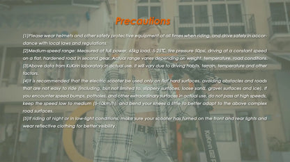 New urban/off-road electric scooter Kukirin G2 PRO 1000W 48 v15.6ah 45HP/H foldable electric scooter with seat