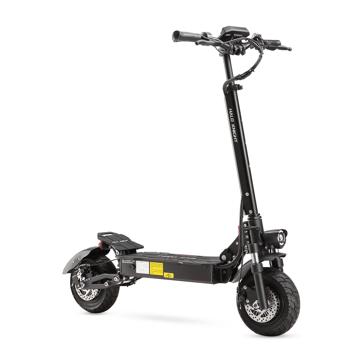 HALO KNIGHT T104 2400W Adult Electric Scooter 65KM/H Powerful Fast Scooter 52V 21Ah Folding Dual Motor E Scooter Cheap Escooter.