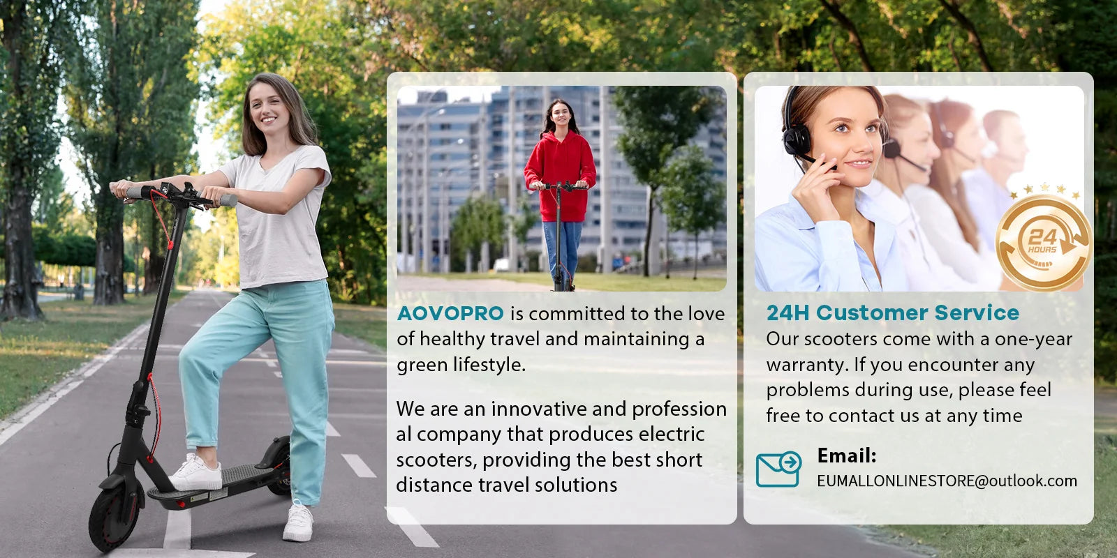 New Design Electric Scooter for Adults 350W/500W AOVOPRO High Performance Motor Foldable Escooter with 25/45KM Commute Range.