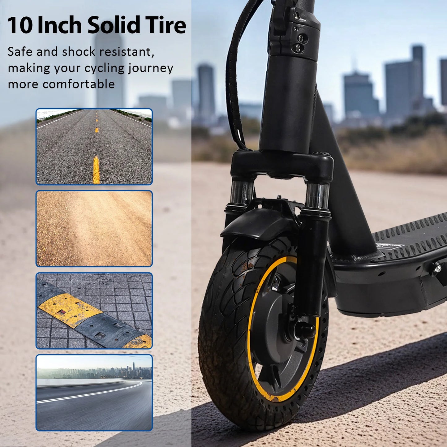 2025 Upgrate AOVOPRO Smart APP Electric Scooter 350W/500W Powerful Motor 36V/42V 25-45KM  Range Adults EScooter with Dual Brake
