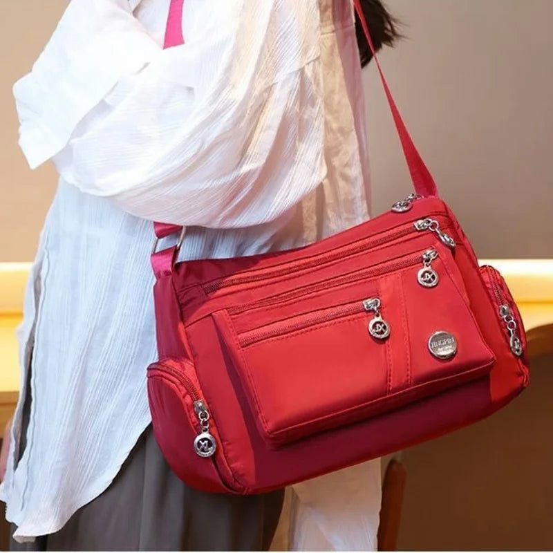 Women Nylon Waterproof Bag Messenger Bags For Lady Crossbody Large Capacity Travel Shoulder Bag Casual Handbags High Quality.