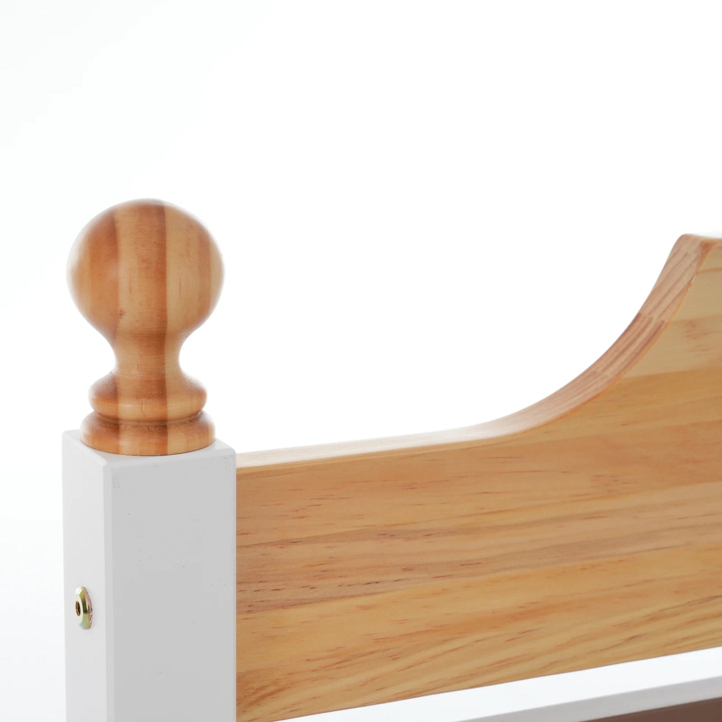 Rosahqnda Bett aus massivem Kiefernholz, Einzelbett 90 x 200 cm, Doppelbettrahmen 140 x 200 cm, Gästebett, Wohnungsbett, Jugendbett, Hauptschlafzimmer, Holz