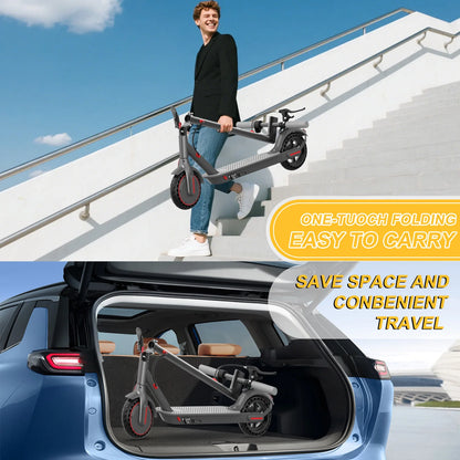 JUICEASE 2025 Solid Tire Electric Scooter 8.5/10 Inch 25/35KM Range Waterproof Escooter 31/35KM/H Fast Speed Scooter Electric.