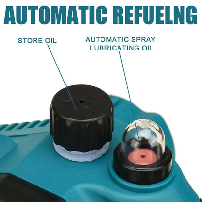 8 Zoll 3000w kabellose elektrische Kettensägen leistungs starke Schnitts äge Holz bearbeitung Garten Trimm sägen Elektro werkzeuge für Makita 18V Batterie