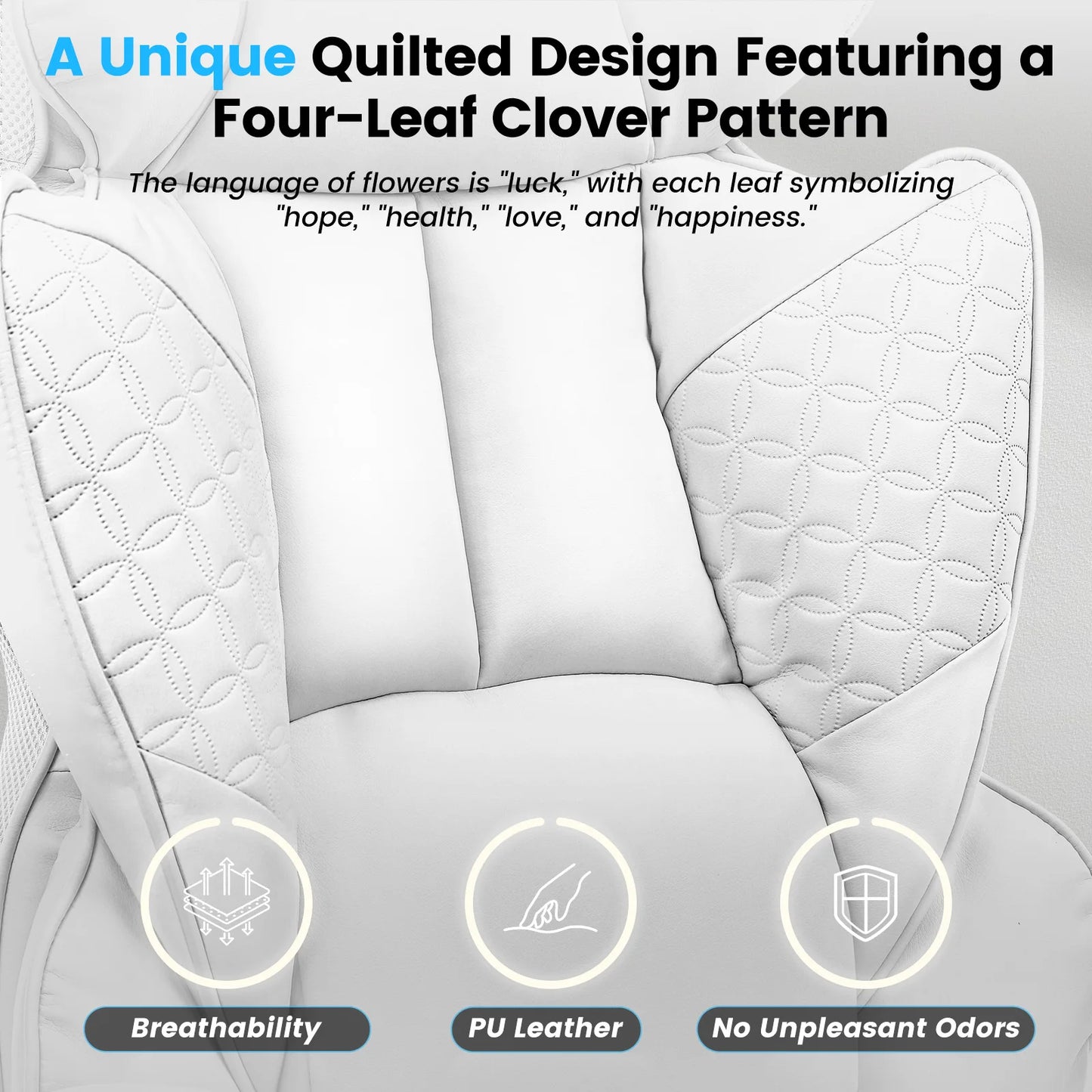 COMHOMA Gaming Stuhl, ergonomischer Bürostuhl, Schreibtischstuhl mit verstellbare Armlehnen, Taschenfederkern-Lendenwirbelstütze