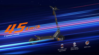 Kukirin G2 Foldable Electric Scooter 800W Brushless Motor 48V 15.6Ah Battery 10-inch Tire 45km/h Max Speed 55km Range.