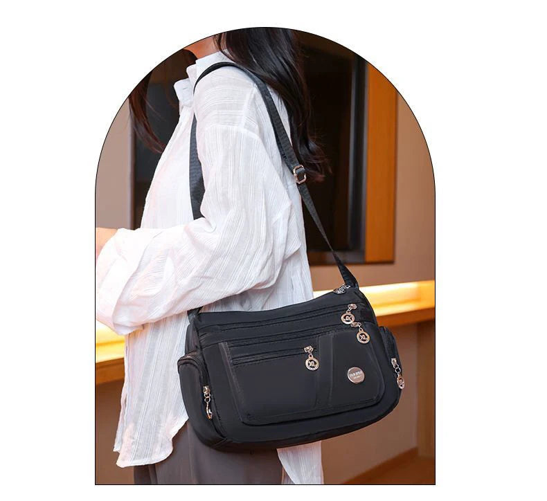 Women Nylon Waterproof Bag Messenger Bags For Lady Crossbody Large Capacity Travel Shoulder Bag Casual Handbags High Quality.