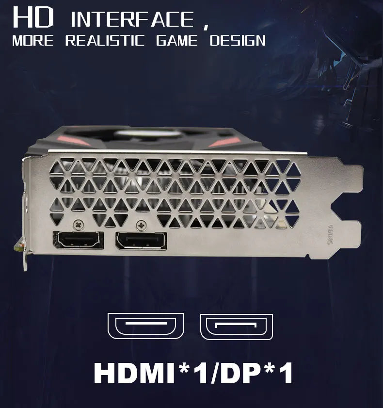 GTX1650 4GB desktop Graphics Card GAMING Gamer 128Bit GDDR6 Laptop chip PCI Express 3.0 Video Cards For PC DVI DP.