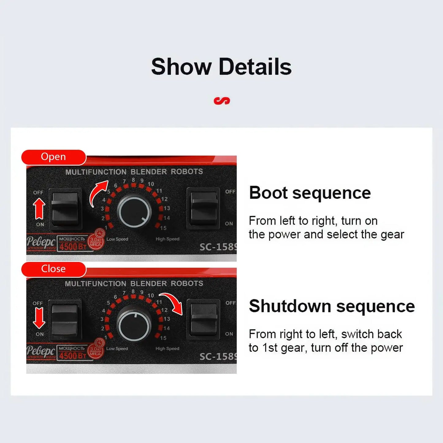 2-in-1 Powerful Blender Table Blenders Food Processor Ice Smoothies for Kitchen High Power Juicer Blender BPA Free.