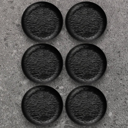 INS Stone Grain Bone Plate Relief Premium Steak Dining for Simple western Food Plate Salad Plate Special Look Household Items.