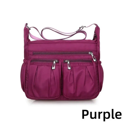 Women Nylon Waterproof Bag Messenger Bags For Lady Crossbody Large Capacity Travel Shoulder Bag Casual Handbags High Quality