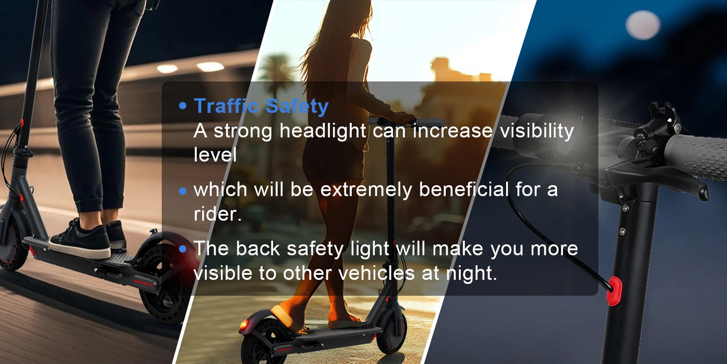 JUICEASE TX01 Electric Scooter for Adults 7.8Ah 350W Powerful Motor up to 31KM/H Speed Electric Scooter with APP 8.5 Inch Tire.