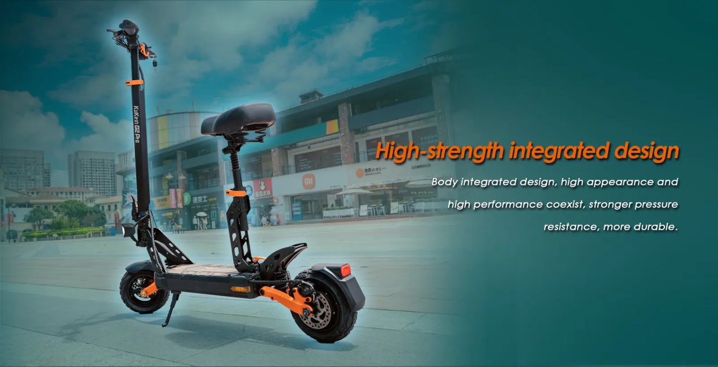 2025 New KuKirin G2 Pro Foldable Electric Scooter 1000W 48V 15.6AH Maximum Speed 45 km/h Range up to 58 km 9 " tires.