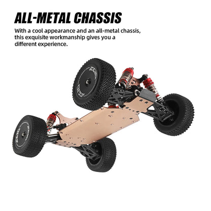 WLtoys 144010 144001 75KM/H 2.4G RC Car Brushless 4WD Electric High Speed Off-Road Remote Control Drift Toys for Children Racing