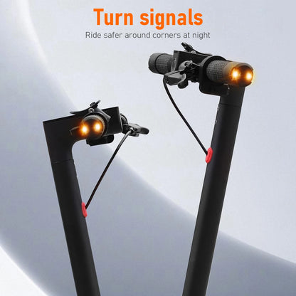 2025 New AOVOPRO Turn Signal Electric Scooter 350W 8.5 Inch Tire APP Smart Escooter 31KM/H 36V10.5AH Electric Scooter for Adults.