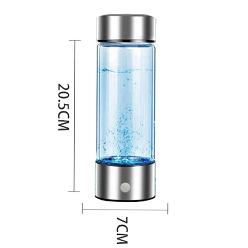 420ml Hydrogen-Rich Water Cup Electric Hydrogen Rich Water Generator Titanium Quality Filter Antioxidant Lonizer WaterCup.
