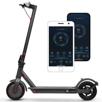 JUICEASE TX01 Electric Scooter for Adults 7.8Ah 350W Powerful Motor up to 31KM/H Speed Electric Scooter with APP 8.5 Inch Tire.