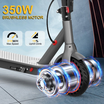 JUICEASE 2025 Solid Tire Electric Scooter 8.5/10 Inch 25/35KM Range Waterproof Escooter 31/35KM/H Fast Speed Scooter Electric.