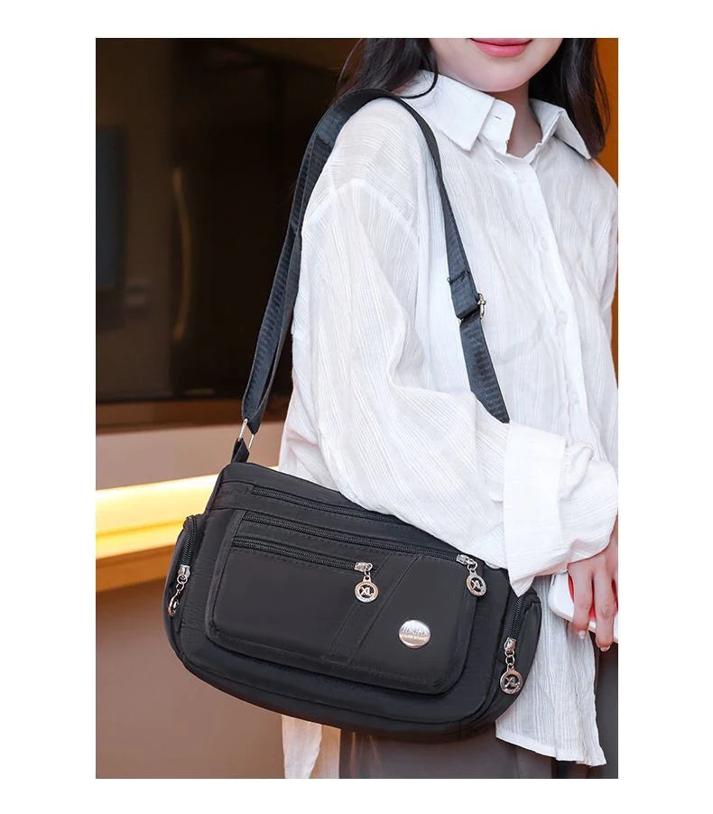 Women Nylon Waterproof Bag Messenger Bags For Lady Crossbody Large Capacity Travel Shoulder Bag Casual Handbags High Quality.