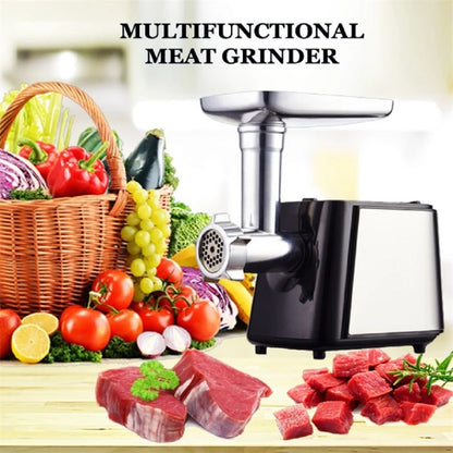 1000W Electric Meat Grinder Heavy hard Meat Mincer Sausage Stuffer Machine 220V Stainless Steel Food grain Stand mix.
