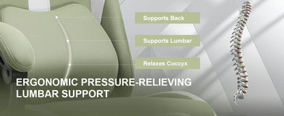 GTPLAYER Gaming Stuhl, Gamer Stuhl, Atmungsaktiver Bürostuhl aus Hochwertigem Stoff, Ergonomischer PC-Stuhl, Verstellbarer