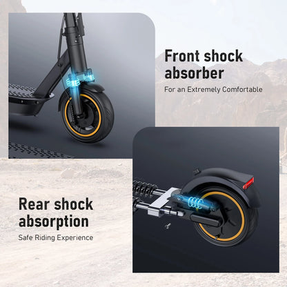 JUICEASE MAX4 Pro 800W Electric Scooter Smart APP 35-45KM Range Adults Electric Scooter Dual Shock Absorber Foldable Escooter.