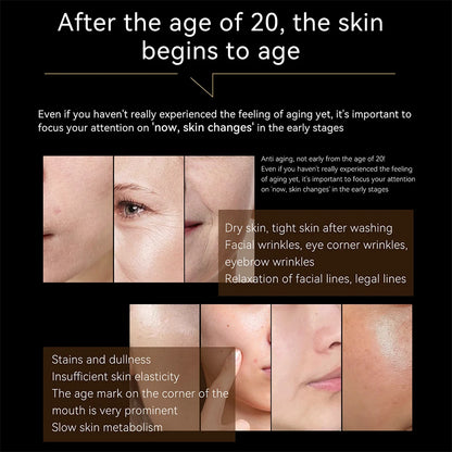 ANLAN Multifunction Skincare Device Pro 18K Gold Face Radio Frequency With Hot Cold EMS Facial Lifting Beauty Skin Care Massager.