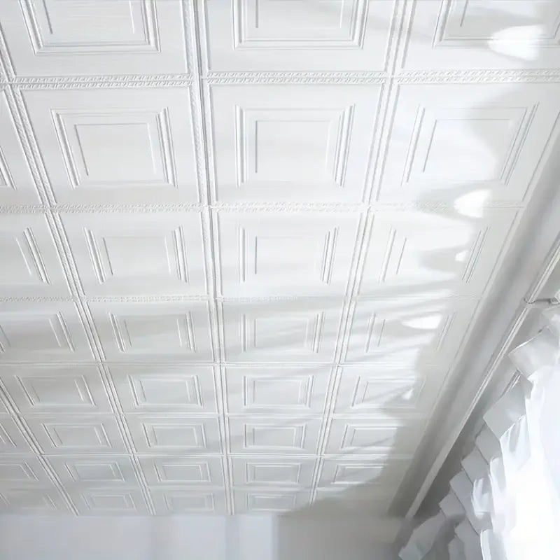 70cm*70cm 3D Room Decor Warm Decoration Self-adhesive Wall Stickers Foam Waterproof Anti-collision Wallpaper Ceiling Background