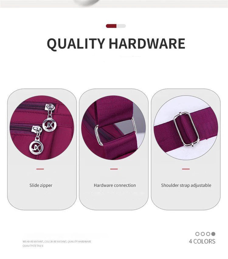 Women Nylon Waterproof Bag Messenger Bags For Lady Crossbody Large Capacity Travel Shoulder Bag Casual Handbags High Quality