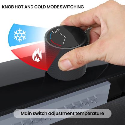 Edelstahl-Wasserfall-Küchenspüle, großes Einzelschlitz-Wasserhahn-Set mit integrierter Digitalanzeige, Seifenspender, Tassenwascher, 75 x 46 cm