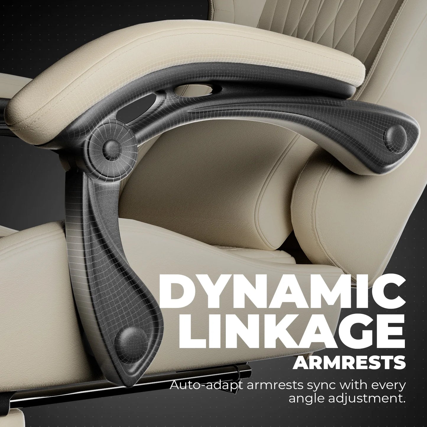 GTPLAYER Gaming Stuhl, Ergonomischer Gaming Sessel Schreibtischstuhl PC mit Fußstütze Lautsprecher Musik Bürostuhl bis 150kg