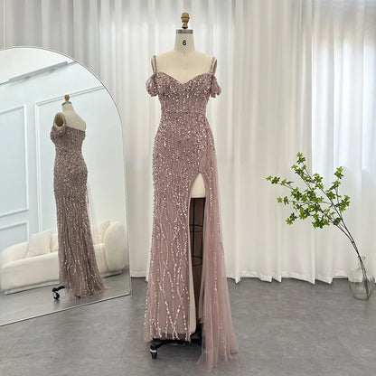 Jancember SZ170 Sexy Off Shoulder Sweetheart Asymmetric Women's Evening Dresses.