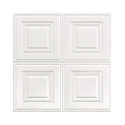 70cm*70cm 3D Room Decor Warm Decoration Self-adhesive Wall Stickers Foam Waterproof Anti-collision Wallpaper Ceiling Background